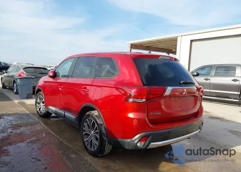 2016 Mitsubishi Outlander Se z USA, uszkodzony, nr VIN JA4AD3A35GZ021963